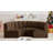 Hiten Upholstered Curved Sectional Reversible-89266576