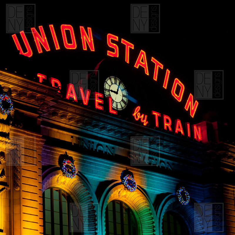 Rideau de douche simple union station