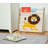 3 Sprouts - Book Shelf - Kids Book Rack Organizer  - Baby Room Bookcase, Lion