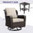 3-piece Patio Rattan Swivel Chair Set-767435258