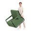 Upholstered Flannel Armchair