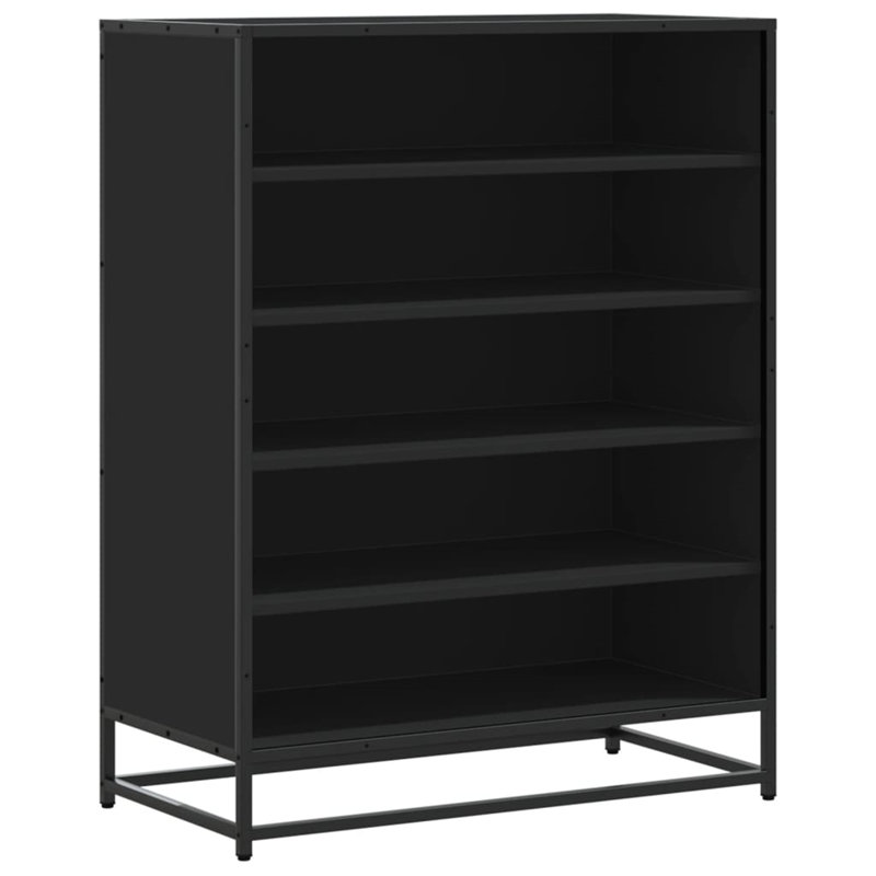 Beauchamps 15 Pair Shoe Storage Cabinet, Black