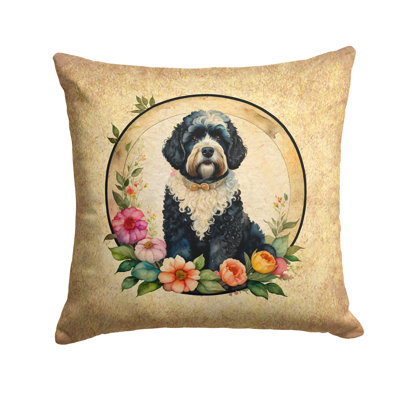 Coussin décoratif intérieur / extérieur en polyester 