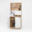 Armoire de cuisine moderne à 3 niveaux avec tablettes pour la cuisine
