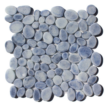 12" x 12" Glass Rock Wall Tile