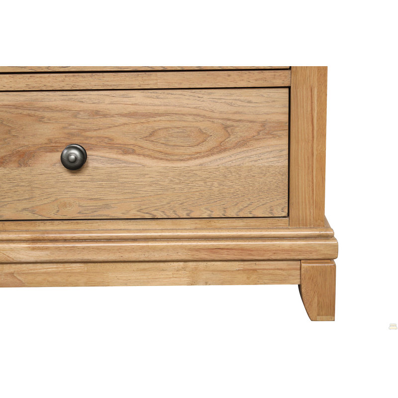 Commode 1 pièce 8 tiroirs placage de pacane