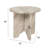 Sculptural Marble Table with Interlocking Base-516538561