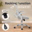 Chaise de bureau ergonomique en filet Azaryia-2070658110-2070658108