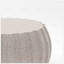 Table basse moderne et imperméable, conception en ciment MgO durable pour une utilisation intérieure et extérieure, facile d'entretien et aucun assemblage requis-1009965800