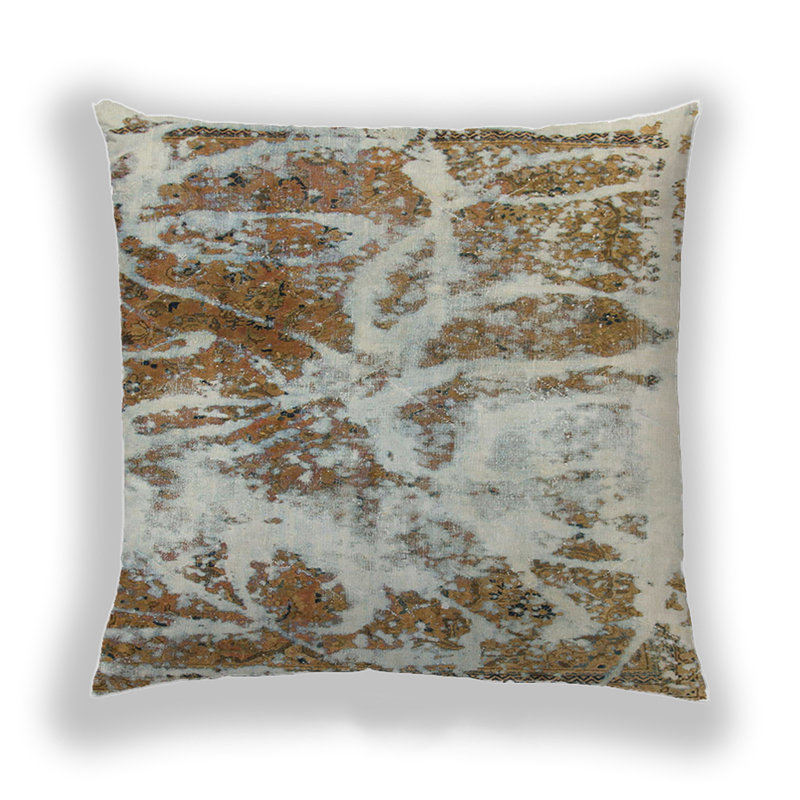 Abstract Throw Pillow, Microsuede
