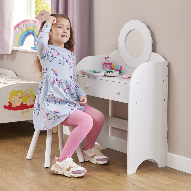 Kids Vanity Set with Mirror