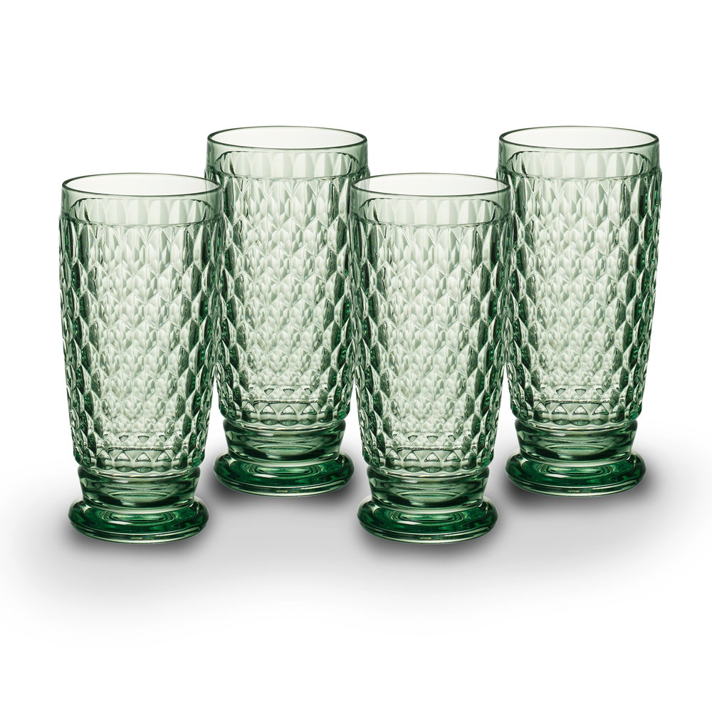 Villeroy & Boch Boston 13.5 oz. Lead Free Crystal Highball Glass, S/4 (Set of 4) Villeroy & Boch 