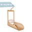Wooden diaper dispenser
