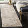Florence-Graham Pp Viscose Cotton Weft + Warp Latex Oriental Rug in Cream/Brown