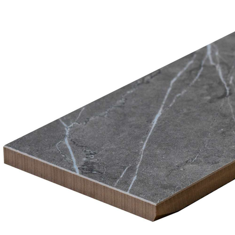 Penthouse 4" x 12" Porcelain Subway Floor and Wall Tile, Charming Amber