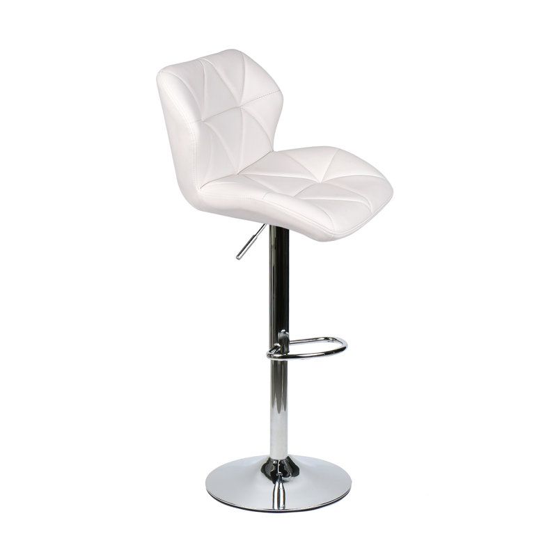 Tabouret de bar Amon, Blanc