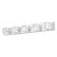 Applique murale 35 lumières DEL 35 po Modern Crystal