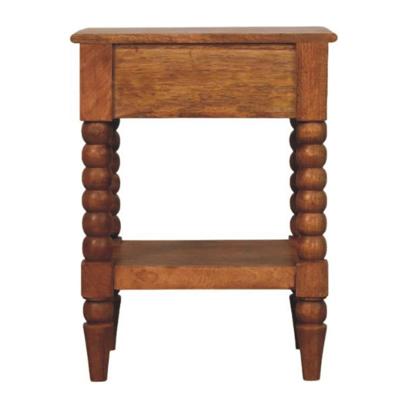 45cm W Solid Wood Bedside Table