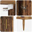 Highboard 69.5 X 34 X 180 Cm Engineered Wood-157280900