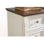 Commode 6 tiroirs style campagnard avec base en bois rustique, commode de rangement pour la chambre à coucher, le salon, belle et robuste
