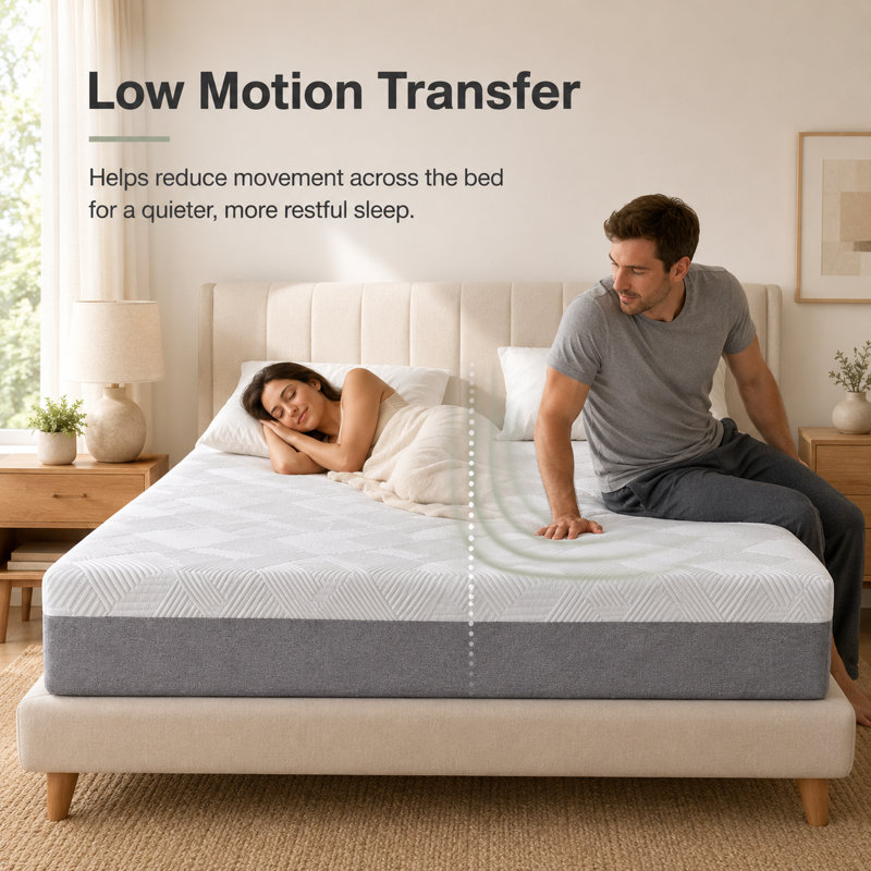 10 Inch  Queen Gel Memory Foam Large Mattress, Suitable For Cool Nights And Decompression, Medium Plush Mattress, 10", Queen