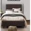 Mobilier de chambre à coucher contemporain contemporain en faux cuir 1 pièce-954482116