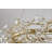 Transitional 12-Light Gold Crystal Chandelier 