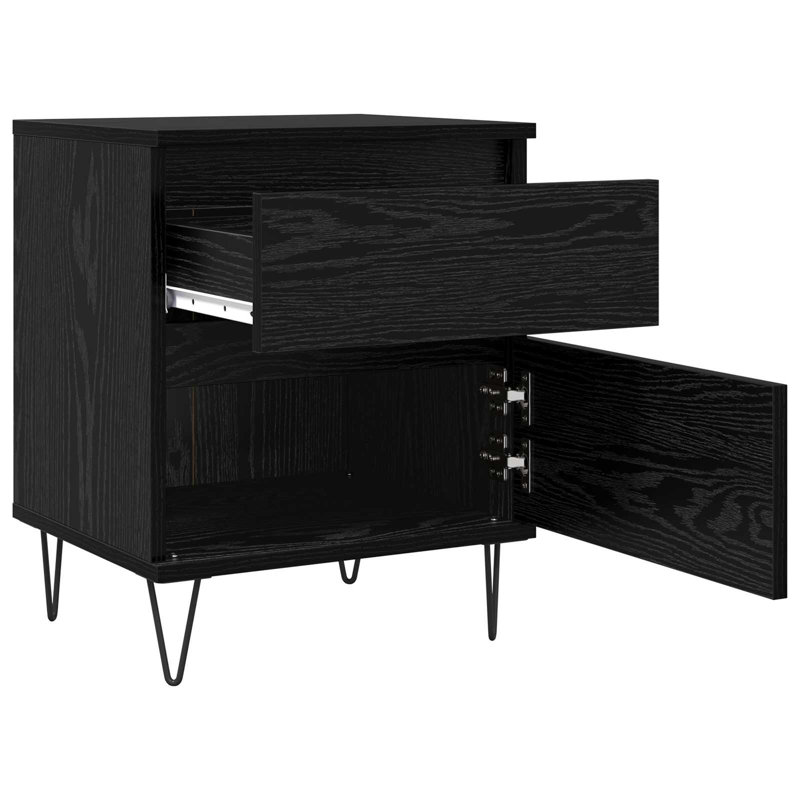 40cm W Manufactured Wood Bedside Table