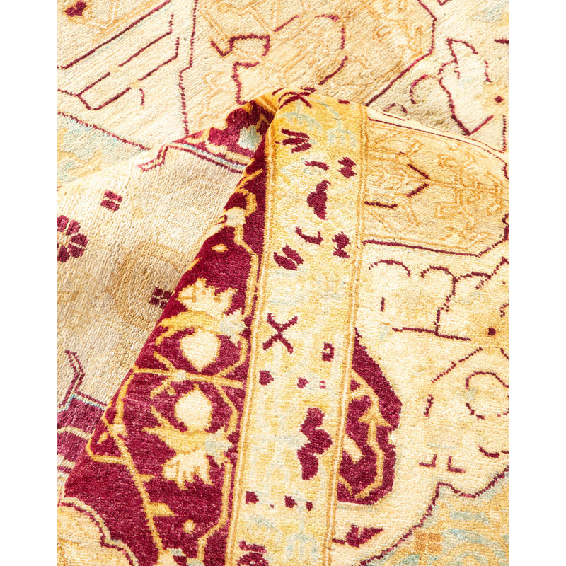 Classic One-of-a-Kind 9' 1" x 12' 0" Hand Knotted Area Rug