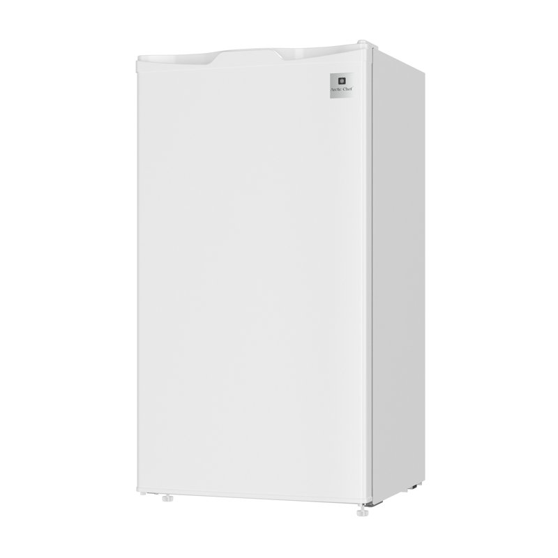 Arctic Chef 3.2 Cu. Ft. Compact Refrigerator With Chiller Freezer Section, White, White