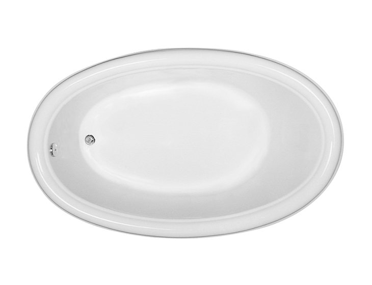 Victoria 1 Drop in Soaking Solid Surface Bathtub
