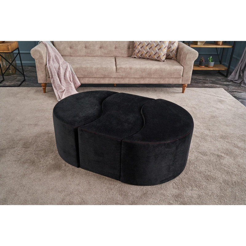 Pouf, Gris anthracite
