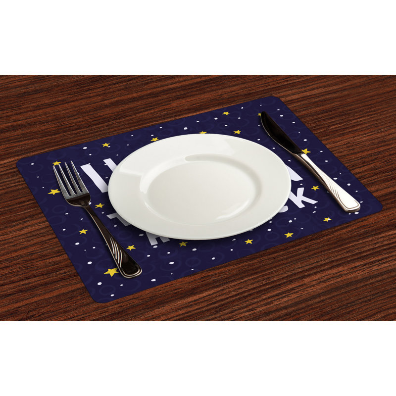 Napperon «I Love You To the Moon and Back» 18,5 po