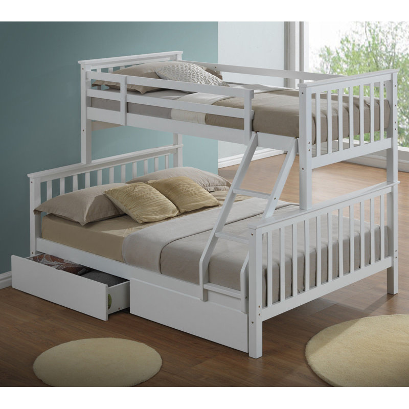 Mara Standard Bunk Bed, White