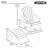 Outdoor Adirondack Chair With Ottoman