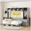 Lit escamotable moderne avec placard et tiroirs-1336712654-1336712649