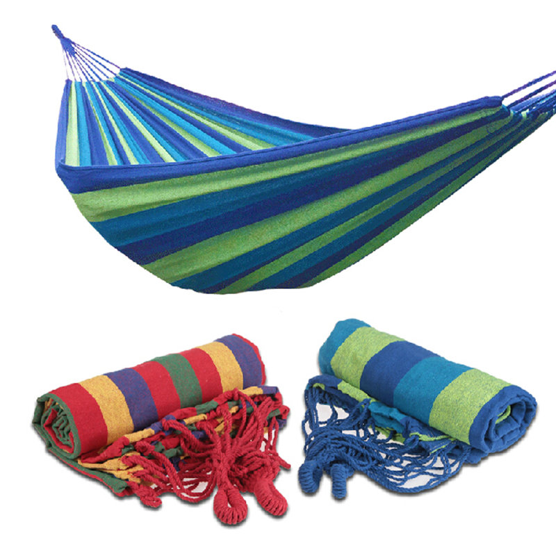 Hamac classique Alijah, Bleu/vert, H 1 po x l 78 po x L 59 po