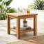 Table d'appoint en teck Orrie