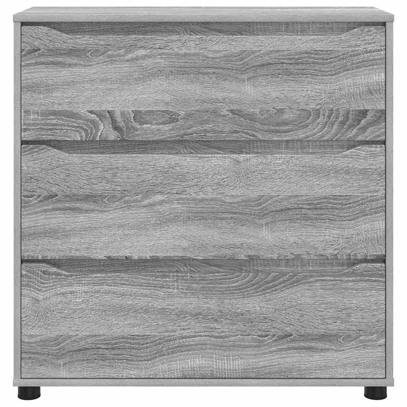 80cm W Chest of Drawers, Grey Sonoma