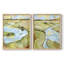 Upriver II - reproduction encadrée de qualité supérieure - prête à être accrochée - aucun clou requis - aucun clou requis-1833511391-1833511388