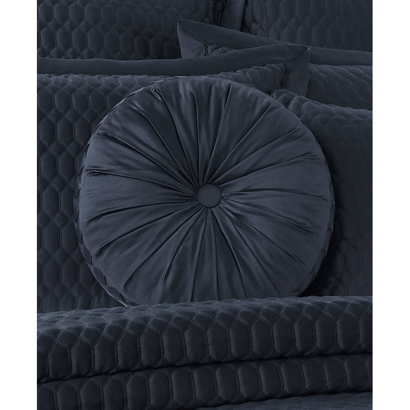 BRILLIANCE TUFTED ROUND DECORATIVE THROW PILLOW