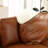 Mignotte 73" Wide Reversible Chaise Sectional Sofa, Faux Leather L-Shaped Couch with Wood Legs-101886446