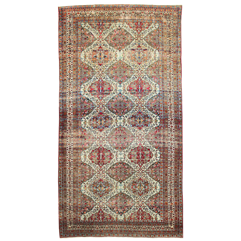 Tapis turc Oushak ivoire 8 x 15