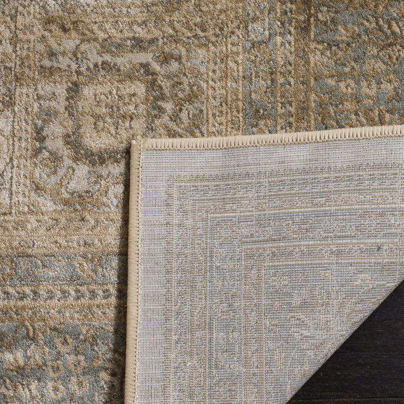 Norcross Performance Oriental Rug, Square 6'7"