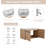 Oletha 35.42'' Single Bathroom Vanity with Resin Top