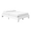 Cadre de lit plateforme Boyd Sleep Lugano - Design minimaliste moderne, support de lattes en bois massif, aucun sommier nécessaire, assemblage facile, fabrication silencieuse, mobilier de chambre élégant - Collection Lugan-804982391-804982389