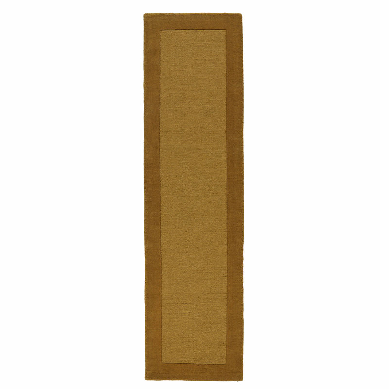 Colver Solid Colour Hand Loomed Area Rug Set, Runner 60 x 230cm
