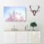 Pink Japanese Cherry Tree In Spring - Wrapped Canvas-56639189