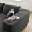 Kustas 2 - Piece Upholstered Boneless Compression Sectional with Pillow, No Assembly Required Sleeper Sofa, Free Combination Sofa Bed for Living Room-232863139-239932836