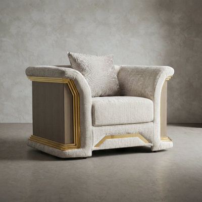 Milthon Tuxedo Arm Chair